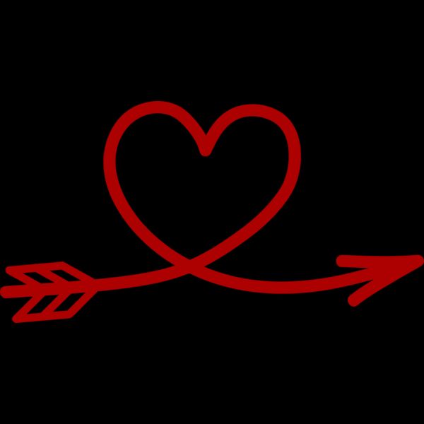 Red heart with arrow Thumbnail