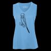 Pro Team Sleeveless V-Neck Ladies' Tee Thumbnail