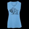 Pro Team Sleeveless V-Neck Ladies' Tee Thumbnail