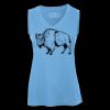 Pro Team Sleeveless V-Neck Ladies' Tee Thumbnail