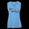 Pro Team Sleeveless V-Neck Ladies' Tee Thumbnail