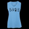 Pro Team Sleeveless V-Neck Ladies' Tee Thumbnail