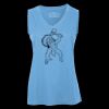Pro Team Sleeveless V-Neck Ladies' Tee Thumbnail