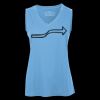 Pro Team Sleeveless V-Neck Ladies' Tee Thumbnail