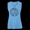 Pro Team Sleeveless V-Neck Ladies' Tee Thumbnail