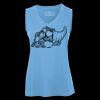 Pro Team Sleeveless V-Neck Ladies' Tee Thumbnail