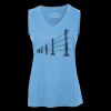 Pro Team Sleeveless V-Neck Ladies' Tee Thumbnail