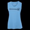 Pro Team Sleeveless V-Neck Ladies' Tee Thumbnail