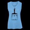 Pro Team Sleeveless V-Neck Ladies' Tee Thumbnail