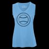 Pro Team Sleeveless V-Neck Ladies' Tee Thumbnail