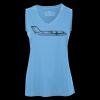 Pro Team Sleeveless V-Neck Ladies' Tee Thumbnail