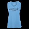 Pro Team Sleeveless V-Neck Ladies' Tee Thumbnail