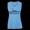 Pro Team Sleeveless V-Neck Ladies' Tee Thumbnail