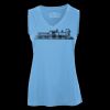 Pro Team Sleeveless V-Neck Ladies' Tee Thumbnail