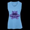Pro Team Sleeveless V-Neck Ladies' Tee Thumbnail