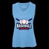 Pro Team Sleeveless V-Neck Ladies' Tee Thumbnail