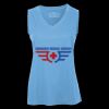 Pro Team Sleeveless V-Neck Ladies' Tee Thumbnail