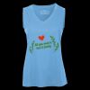 Pro Team Sleeveless V-Neck Ladies' Tee Thumbnail