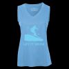 Pro Team Sleeveless V-Neck Ladies' Tee Thumbnail