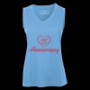 Pro Team Sleeveless V-Neck Ladies' Tee Thumbnail