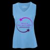 Pro Team Sleeveless V-Neck Ladies' Tee Thumbnail
