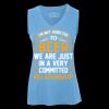 Pro Team Sleeveless V-Neck Ladies' Tee Thumbnail