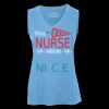 Pro Team Sleeveless V-Neck Ladies' Tee Thumbnail