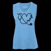 Pro Team Sleeveless V-Neck Ladies' Tee Thumbnail