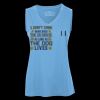 Pro Team Sleeveless V-Neck Ladies' Tee Thumbnail