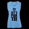 Pro Team Sleeveless V-Neck Ladies' Tee Thumbnail