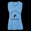 Pro Team Sleeveless V-Neck Ladies' Tee Thumbnail