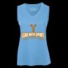 Pro Team Sleeveless V-Neck Ladies' Tee Thumbnail