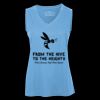 Pro Team Sleeveless V-Neck Ladies' Tee Thumbnail