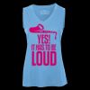 Pro Team Sleeveless V-Neck Ladies' Tee Thumbnail
