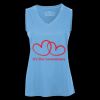 Pro Team Sleeveless V-Neck Ladies' Tee Thumbnail