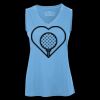 Pro Team Sleeveless V-Neck Ladies' Tee Thumbnail