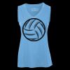 Pro Team Sleeveless V-Neck Ladies' Tee Thumbnail