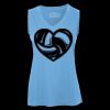 Pro Team Sleeveless V-Neck Ladies' Tee Thumbnail