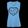 Pro Team Sleeveless V-Neck Ladies' Tee Thumbnail
