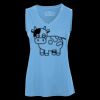 Pro Team Sleeveless V-Neck Ladies' Tee Thumbnail