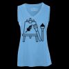 Pro Team Sleeveless V-Neck Ladies' Tee Thumbnail