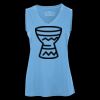 Pro Team Sleeveless V-Neck Ladies' Tee Thumbnail