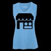Pro Team Sleeveless V-Neck Ladies' Tee Thumbnail