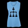 Pro Team Sleeveless V-Neck Ladies' Tee Thumbnail