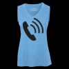 Pro Team Sleeveless V-Neck Ladies' Tee Thumbnail