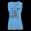 Pro Team Sleeveless V-Neck Ladies' Tee Thumbnail