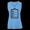 Pro Team Sleeveless V-Neck Ladies' Tee Thumbnail