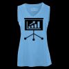 Pro Team Sleeveless V-Neck Ladies' Tee Thumbnail