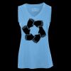 Pro Team Sleeveless V-Neck Ladies' Tee Thumbnail