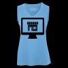 Pro Team Sleeveless V-Neck Ladies' Tee Thumbnail